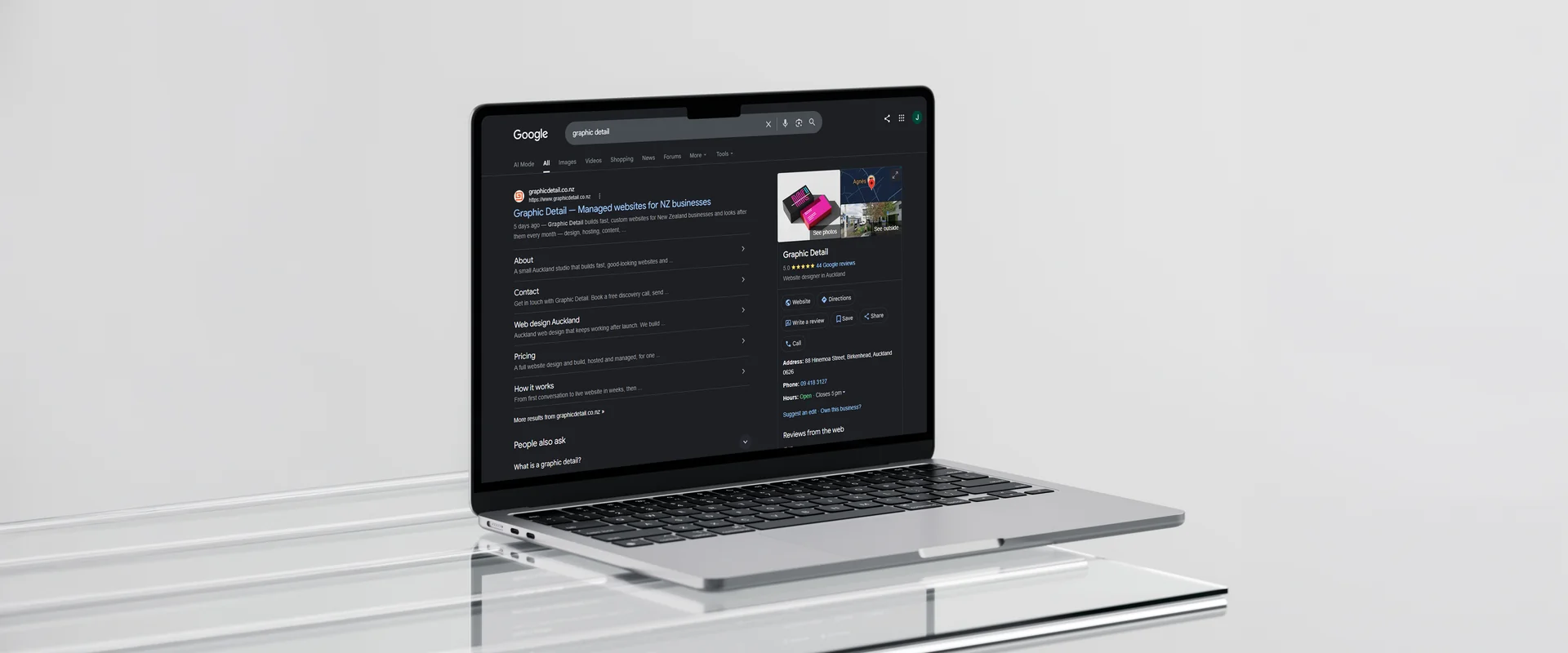 Google Business Profile is doing more work than your homepage